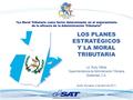 Quito, Ecuador, 4 de abril de 2011 “La Moral Tributaria como factor determinante en el mejoramiento de la eficacia de la Administración Tributaria” LOS.