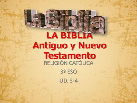 LA BIBLIA Antiguo y Nuevo Testamento