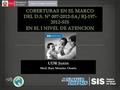 UDR Junín Med. Bary Morales Osorio