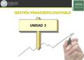 UNIDAD 3 GESTIÓN FINANCIERO-CONTABLE GESTIÓN FINANCIERO-CONTABLE.