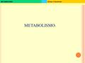 METABOLISMO..