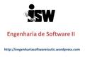 Engenharia de Software II