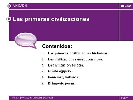 Las primeras civilizaciones