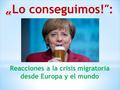 Los antecedentes: en Turquía … En la playa enfrente … en Grecia.