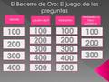El Becerro de Oro: El juego de las preguntas Historia ¿Quién dijo?Midrashim Verdadero o falso. JUSTIFICA.