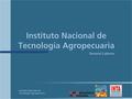 VARIACIONES ESPACIALES EN LA OFERTA HÍDRICA TOTAL Darío A. Boretto INTA General Cabrera -2015- Y SU RELACIÓN CON LA ELECTROCONDUCTIVIDAD DEL SUELO, LOS.