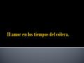 A través de sus seis capítulos, nos narra el círculo amoroso que hay entre los tres personajes principales: el doctor Juvenal Urbino, Fermina Daza y Florentino.