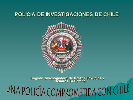 POLICIA DE INVESTIGACIONES DE CHILE