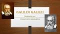 GALILEO GALILEI Realizado por: FRANCISCO MAQUEDA.