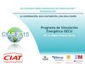 Www.atecyr.org www.fenercom.com www.madrid.org XIII CONGRESO IBERO-AMERICANO DE CLIMATIZACIÓN Y REFRIGERACIÓN LA COOPERACIÓN: DOS CONTINENTES, UNA SOLA.