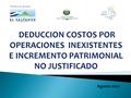 Ministerio de Hacienda Dirección General de Impuestos Internos Agosto 2012.