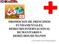 CON TODOS Y EN TODAS PARTES PROMOCION DE PRINCIPIOS FUNDAMENTALES, DERECHO INTERNACIONAL HUMANITARIO Y DERECHOS HUMANOS.