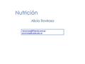  Relación alimentos /Nutrición / salud  Alimentos modificados en su contenido de nutrientes  Alimentos.