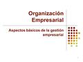 Organización Empresarial