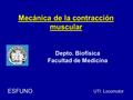 Mecánica de la contracción