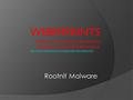 WEBIMPRINTS Empresa de pruebas de penetración Empresa de seguridad informática  Rootnit Malware.