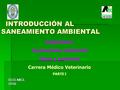 INTRODUCCIÓN AL SANEAMIENTO AMBIENTAL
