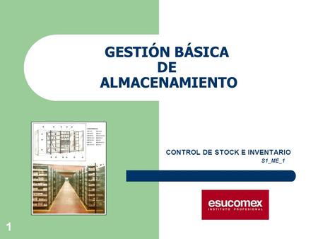 GESTIÓN BÁSICA DE ALMACENAMIENTO