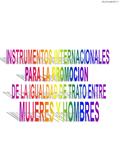 TRANSPARENTE Nº 1. Contribuir al mejoramiento del status de las mujeres y de las niñas  Percibir las normas como instrumento útil para la acción  Tener.