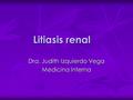 Dra. Judith Izquierdo Vega Medicina Interna