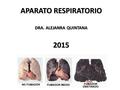 APARATO RESPIRATORIO DRA. ALEJANRA QUINTANA 2015.