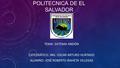 UNIVERSIDAD POLITECNICA DE EL SALVADOR