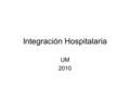 Integración Hospitalaria