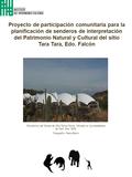 Panorámica del Museo de Sitio Taima-Taima. Ubicado en los alrededores de Tara Tara. 2003. Fotografía: Pablo Ballini Proyecto de participación comunitaria.