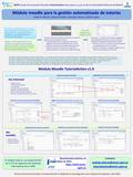 Módulo moodle para la gestión automatizada de tutorías Pedro P. Alarcón, Manuel Bollaín, Santiago Alonso y Daniel López [1] PIETA: Proyecto de Innovación.