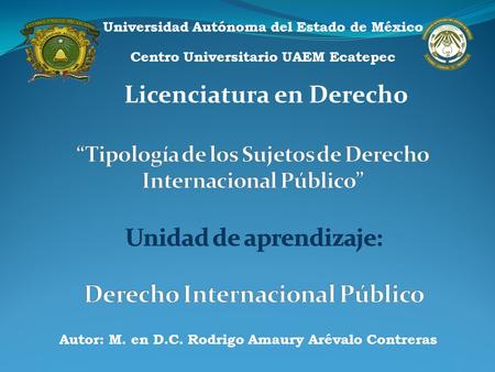 Licenciatura en Derecho