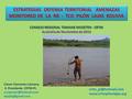 ESTRATEGIAS DEFENSA TERRITORIAL AMENAZAS MONITOREO DE LA RB - TCO PILÓN LAJAS BOLIVIA CONSEJO REGIONAL TSIMANE MOSETEN - CRTM Australia de Noviembre de.