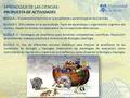APRENDIZAJE DE LAS CIENCIAS: PROPUESTA DE ACTIVIDADES BLOQUE I. Fundamentos teóricos en la enseñanza y aprendizaje de las Ciencias. BLOQUE II. Dificultades.