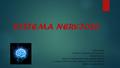 SISTEMA NERVIOSO Meilin Rivera National University College Online