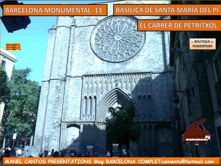 MANEL CANTOS PRESENTATIONS Blog BARCELONA