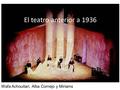 Wafa Achouitari, Alba Cornejo y Miriams. Contexto histórico Crisis de la Restauración Dictadura Miguel Primo de Rivera Instauración II República.