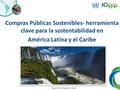 Compras Públicas Sostenibles- herramienta clave para la sostentabilidad en América Latina y el Caribe Iguazú Falls, Argentina - Brazil.