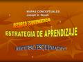 MAPAS CONCEPTUALES Joseph D. Novak ? ? ? ?. Enfoque Profundo de Aprendizaje Establece relaciones con otros conocimientos La atención se dirige a la comprensión.