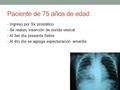 Paciente de 75 años de edad