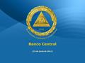 1 Banco Central (23 de junio de 2011). 2 Tabla de contenido I.Introducción II.Cálculo de la cuenta de producción del Banco Central III. Conclusiones.