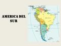 AMERICA DEL SUR.