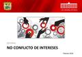 NO CONFLICTO DE INTERESES REFORMA Febrero 2016. EXPOSICION DE MOTIVOS EXPOSICION DE MOTIVOS El Estado de Coahuila tiene un firme compromiso con la eficacia.