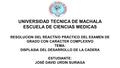 ESCUELA DE CIENCIAS MEDICAS