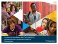 Usando tus resultados del PSAT/NMSQT ® para aumentar la preparación para la Universidad.