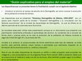 Las diapositivas que se presentan tienen la finalidad de cumplir con el siguiente objetivo: Introducir al alumno al campo de estudio de la Demografía,