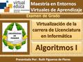Pedagógico Modalidad: Presencial. Días presenciales: 3 Horas por semana (4.5 horas) Resultados: Estudiantes se retiran por la totalidad de horas que debe.