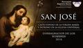 San José tuvo el privilegio de ser el Esposo de María, de criar al Hijo de Dios y de ser la cabeza de la Sagrada Familia. Es el Patrón de la Iglesia Universal.
