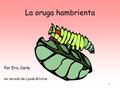 1 La oruga hambrienta Por Eric Carle en versión de Lynda Ritchie.