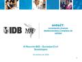 1 entra21: conectando jóvenes desfavorecidos a empleos de calidad IX Reunión BID – Sociedad Civil Guadalajara Noviembre de 2009.