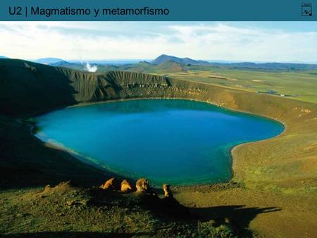 El magma Curvas idealizadas de la temperatura de fusión en granito húmedo, granito seco y basalto seco. El ascenso de la roca caliente a zonas de baja.