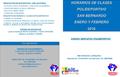 Más información: polideportivo Dirección:, Tel.: 229270058 Dirección:AV. COLON #0673, San Bernardo, Tel.: 229270058 CURSOS GRATUITOS POLIDEPORTIVO HORARIOS.